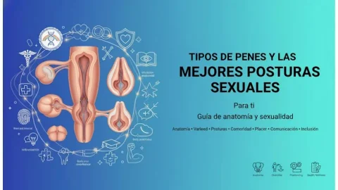 Formas del pene: anatomía, variaciones y posturas